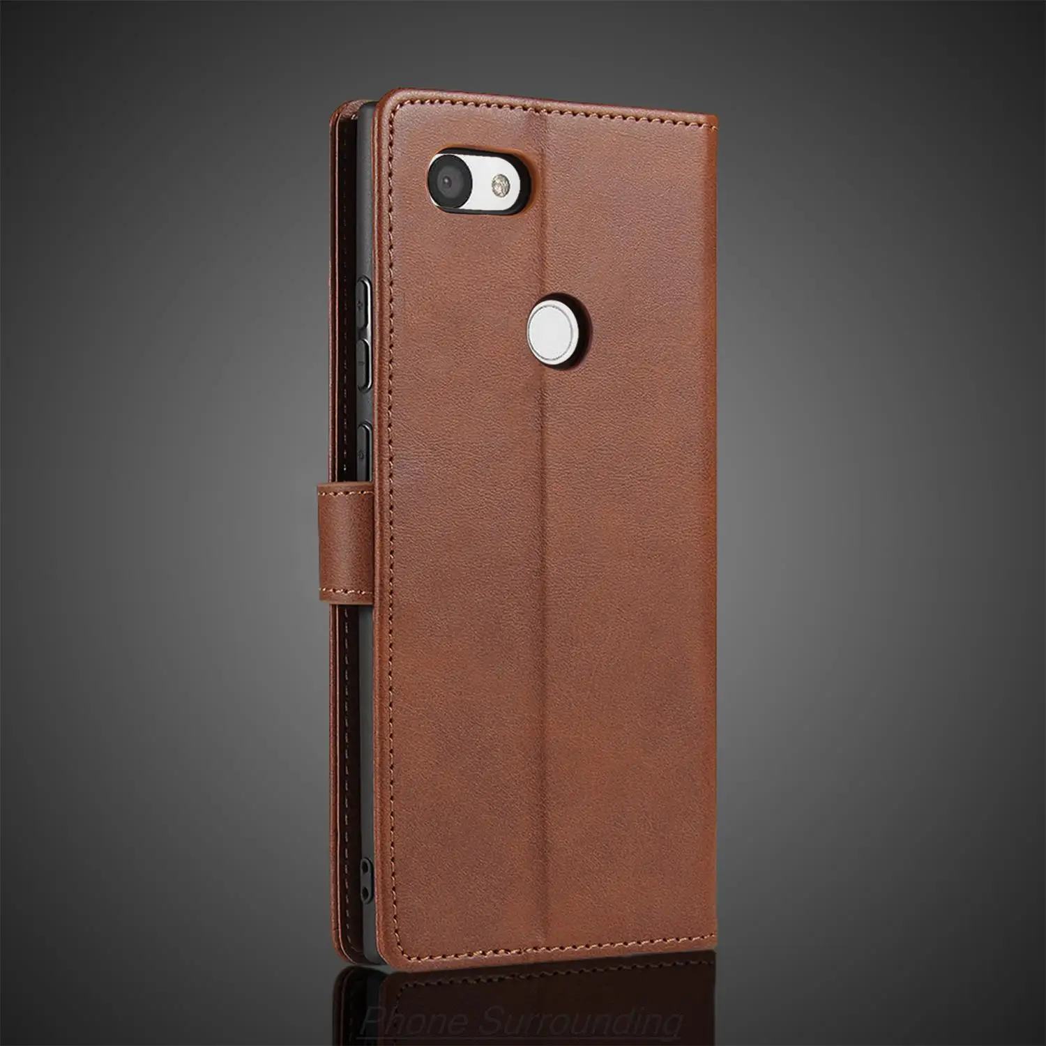 지갑 플립 커버 가죽 케이스, Google Pixel 3A 5.6 in/Pixel 3A XL 6.0 in Pu 가죽 휴대폰 가방 보호 홀스터 Fundas Coque