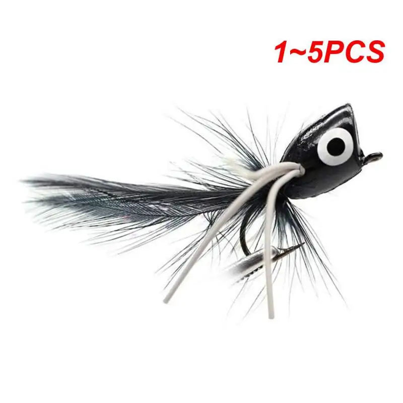 1~5PCS Durable Bait High Rate Of Medium Fish Durable And Reliable Fishing Tackle Fishing Accessories Best Fly Hook Fake Bait