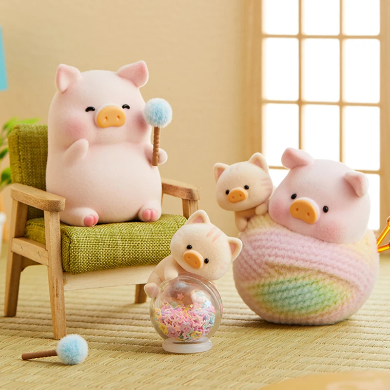 LuLu The Piggy Caturday 미스터리 박스, Caja Misterios 귀여운 블라인드 박스 장난감, 귀여운 액션 피규어, 소장용 모델, 어린이 서프라이즈 선물