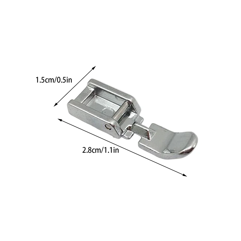 Zipper Sewing Machine Presser Foot Left Right Narrow Foot Compatible With Low Shank Snap On Singer Brother Sewing Accessories 6