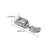 Zipper Sewing Machine Presser Foot Left Right Narrow Foot Compatible With Low Shank Snap On Singer Brother Sewing Accessories 6