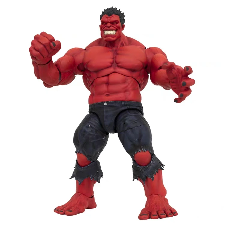 

Diamond Select Toys DST Marvel Select Red Hulk 9 Inches 23Cm Original Action Figure Model Kid Toy Birthday Gift Collection