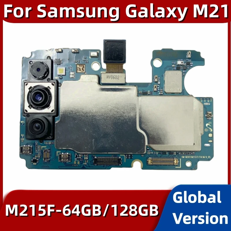 

Motherboard for Samsung Galaxy M21, Original Mainboard, Logic Board, EU Version, 64GB ROM, SM-M215F