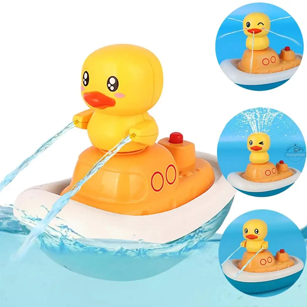 Jouets de Bain pour Bébé, en Forme de Canard Électrique, Balle d'Eau, pour  la Douche, la Baignoire, pour Enfant - AliExpress