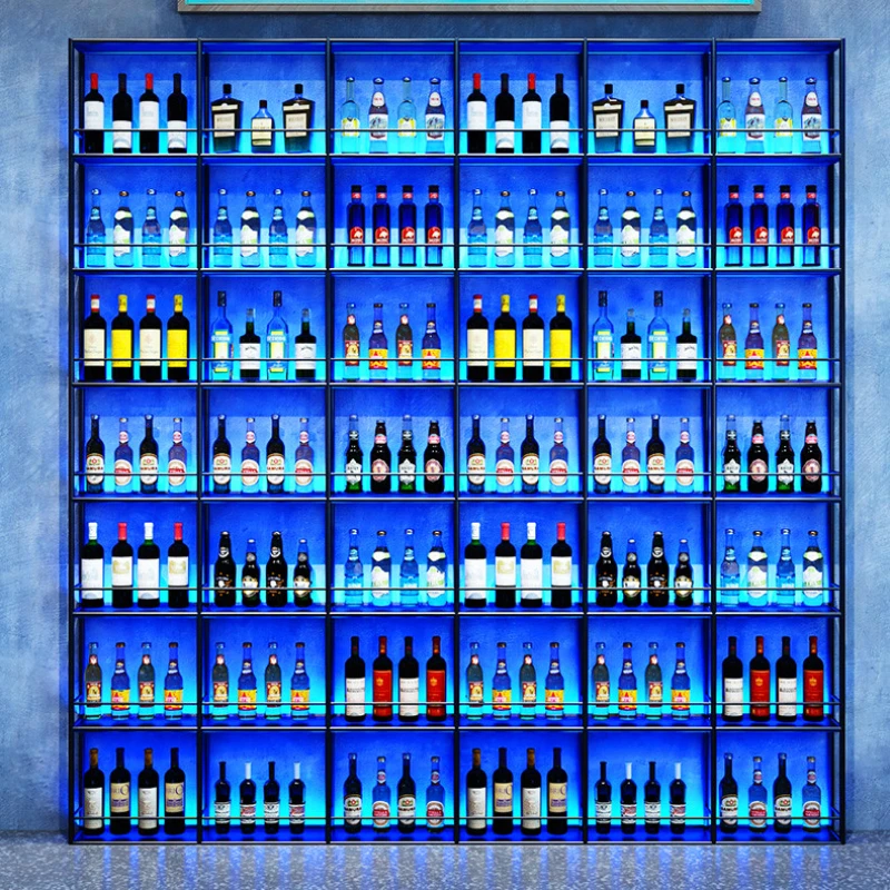 Coffee Bar Organizer Mini Home Furniture Corner Glass Wines Cabnet Armoir Wine Cabinet Doors Tall Storage Bottles Drinks At Cart