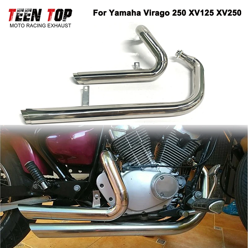 Barre De Protection Spaan Pour Yamaha Virago 125/250 XV - Chromée, Protection Optimale