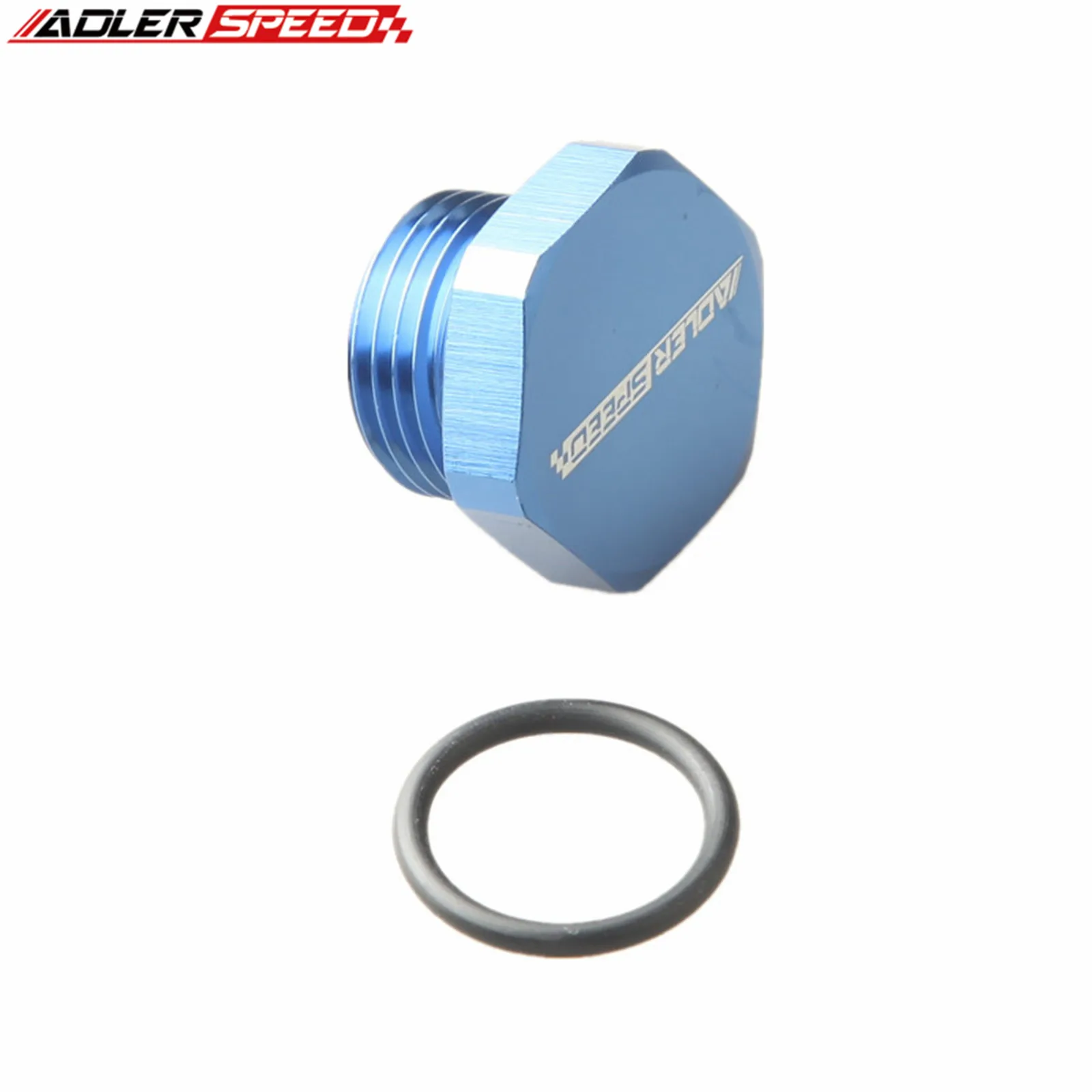 ADLERSPEED AN3 AN4 AN6 AN8 AN10 AN12 AN16 플레어 포트 플러그 피팅 (O 링 씰 포함) 알루미늄