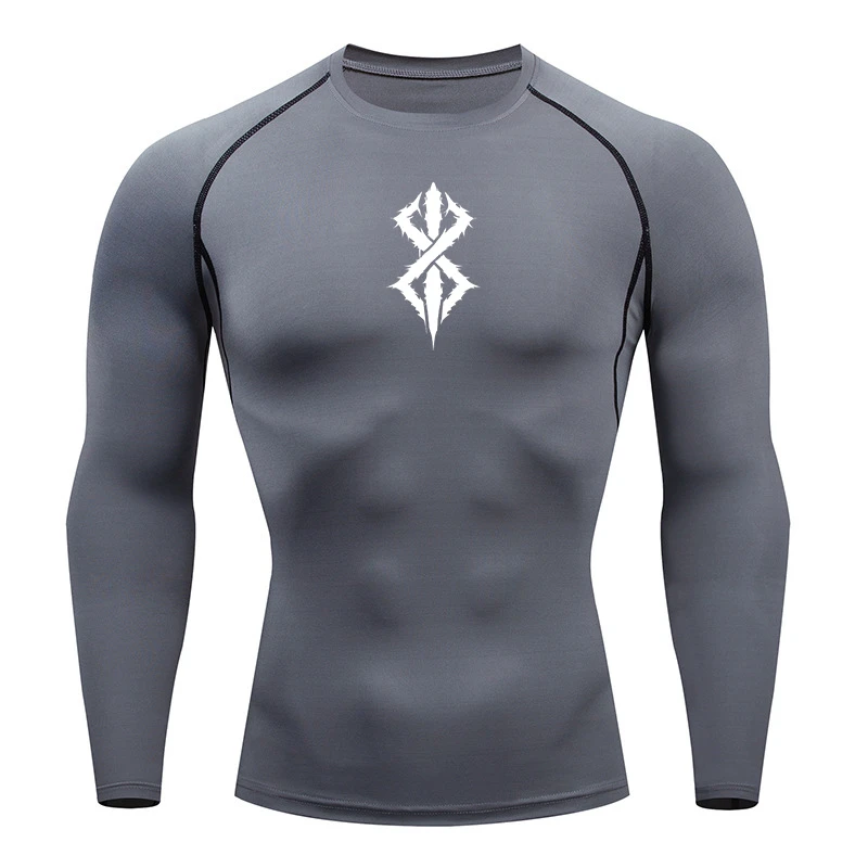 Men's Athletic Quick-Dry Compression Shirt