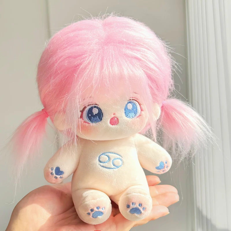 20cm Kawaii Star Figure Idol Signs Of The Zodiac Anime Constellation Doll Stuffed Plush Cotton Doll Can Change Clothes Kids Gift 3