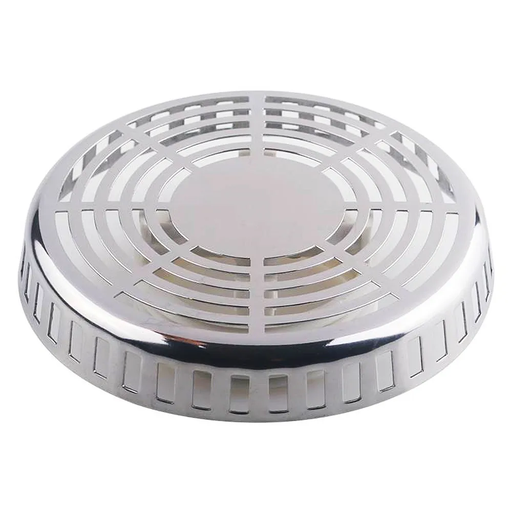Bathroom Hardware Accessories 96mm Stainless Cover Screw-type Bathtub Water Suction Chromed ABS Cover Clip-on Massage Bathtub Suction Hot Tub Backwater Drain
