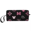 Cartoon Minnie Mickey Mouse Cosmetic Bag for Women Makeup Bags Travel Zipper Toiletry Bag Organizer Pouch 1