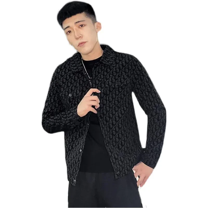 Jacket Men Short Coat Spring Autumn Thickening Tops Casual