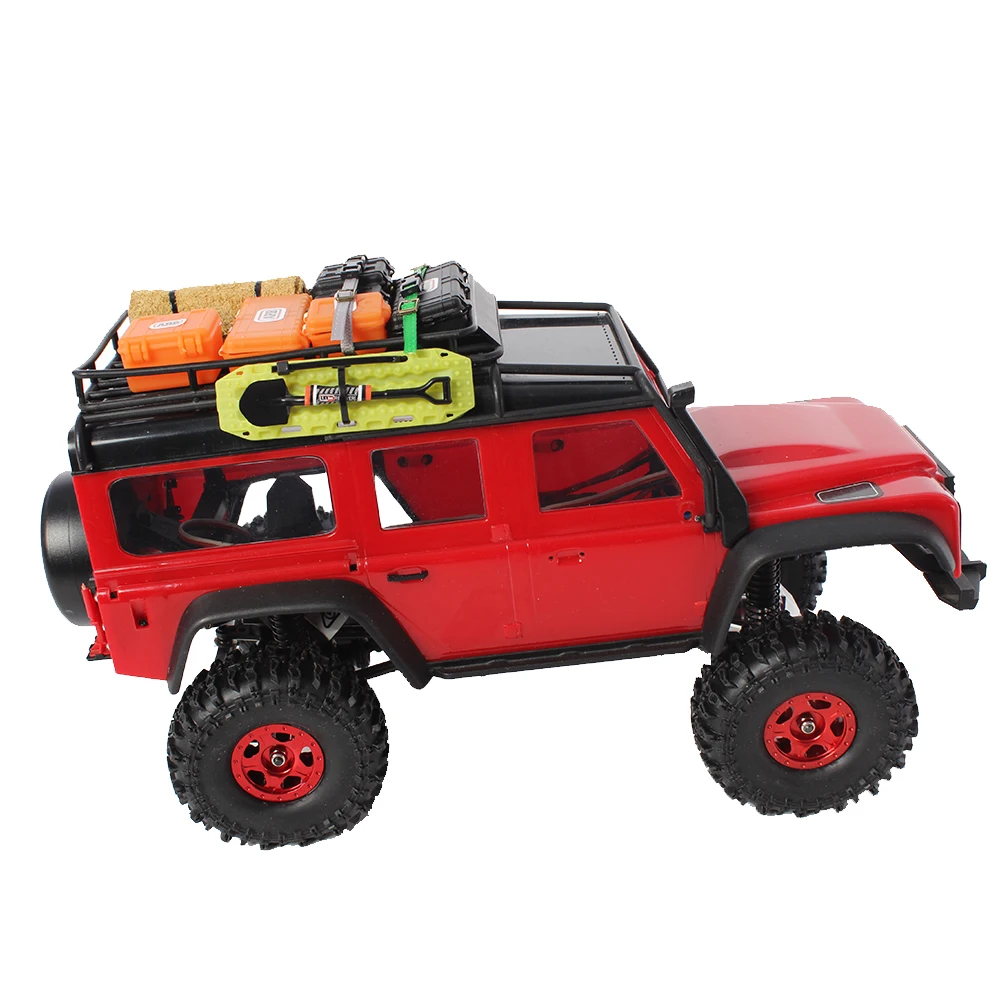 Accessoires de suspension et pièces détachées pour crawler buggy RC, idéales pour la réparation.