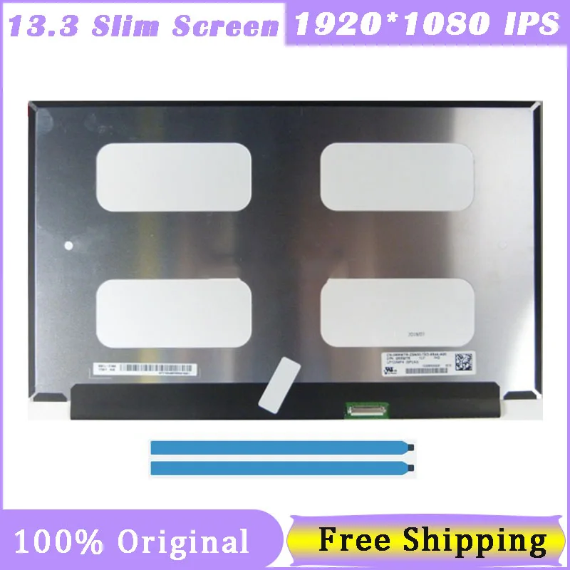 Polegada Magro Ips Tela do Portátil Lp133wf4-spa2 a1 Lp133wf4-spb1 b2 Nv133fhm-n54 Nv133fhm-n52 1920*1080 Fhd 30pin Matriz de Montagem 13.3