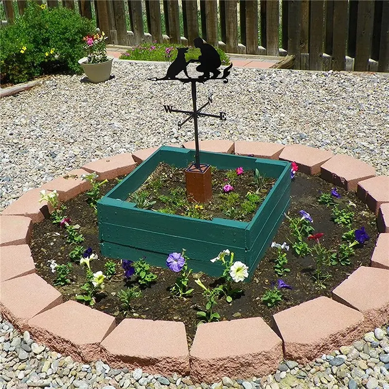 Outdoor Metal Rooster Weathervane Garden Barn Ornament weather vane garden ornaments