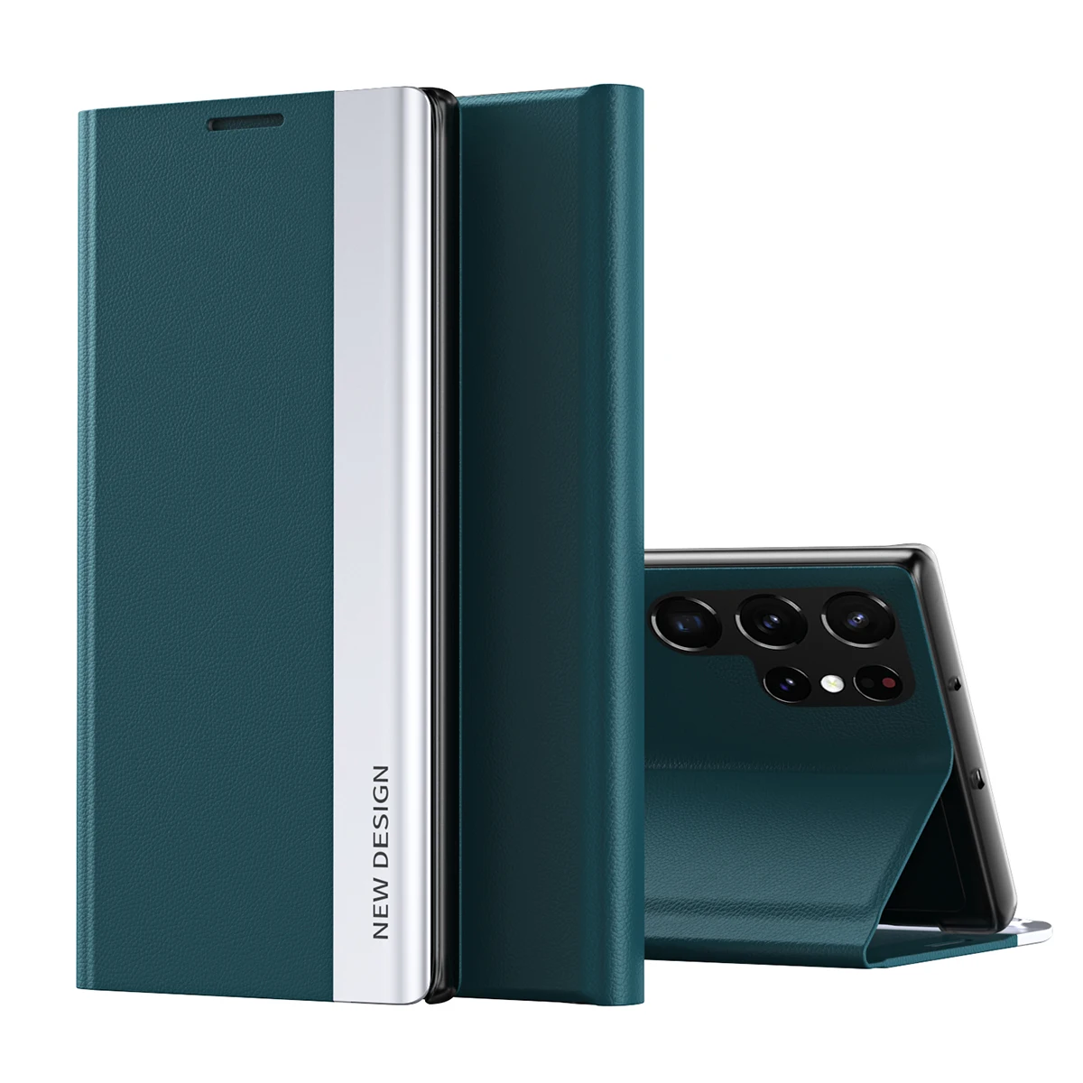 Чехол для Samsung Galaxy S22 Plus Ultra M52 A72 A52 A71 5G A22 F62 M62 A03 Магнитный кожаный флип-чехол с