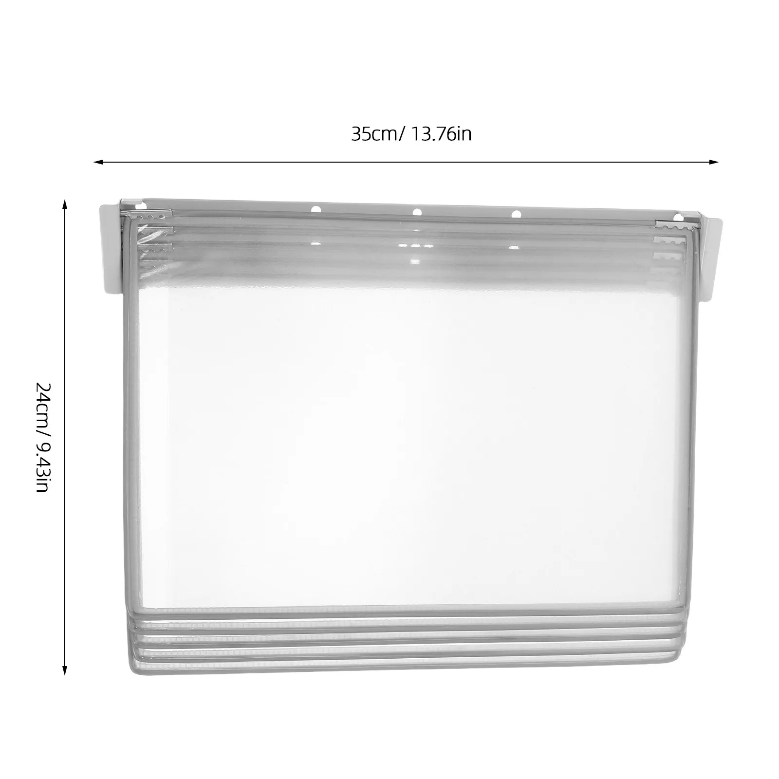 벽걸이형 A4 파일 정리함 사무실 교실 공공장소용 벽걸이 파일 홀더 공간 절약형 현대식 문서 디스플레이 랙