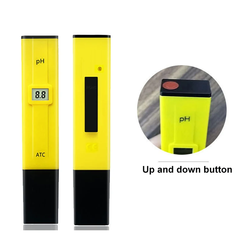 

PH Meter Digital PH Tester Water Quality Testers Acidity Measure Device Water Pool Aquarium Hydroponics Home Brew 0-14pH Tools