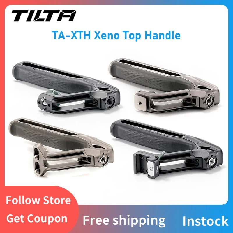 Tilta Xeno Top Handle (Dual 1/4-20) - Black (TA-XTH4-B