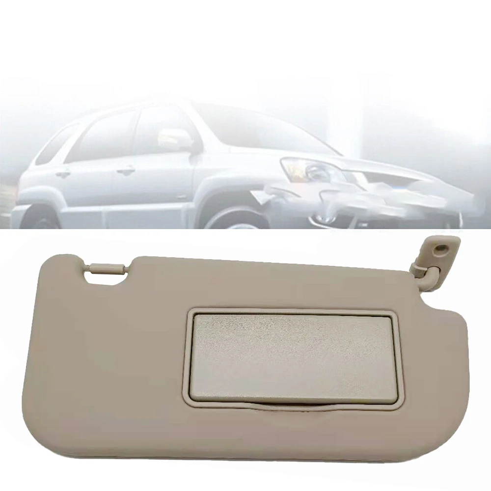 

1pc Sun Visor Light Baffle Cosmetic Mirror For Kia Sportage 05-10 Auto Beige Front Right Side Sun Visor 8520103000