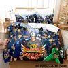 2025 Captain Tsubasa Bedding Set Single Twin Full Queen King Size Bed Set Adult Kid Bedroom Duvetcover Sets 3D Anime Bed Sheet S 5