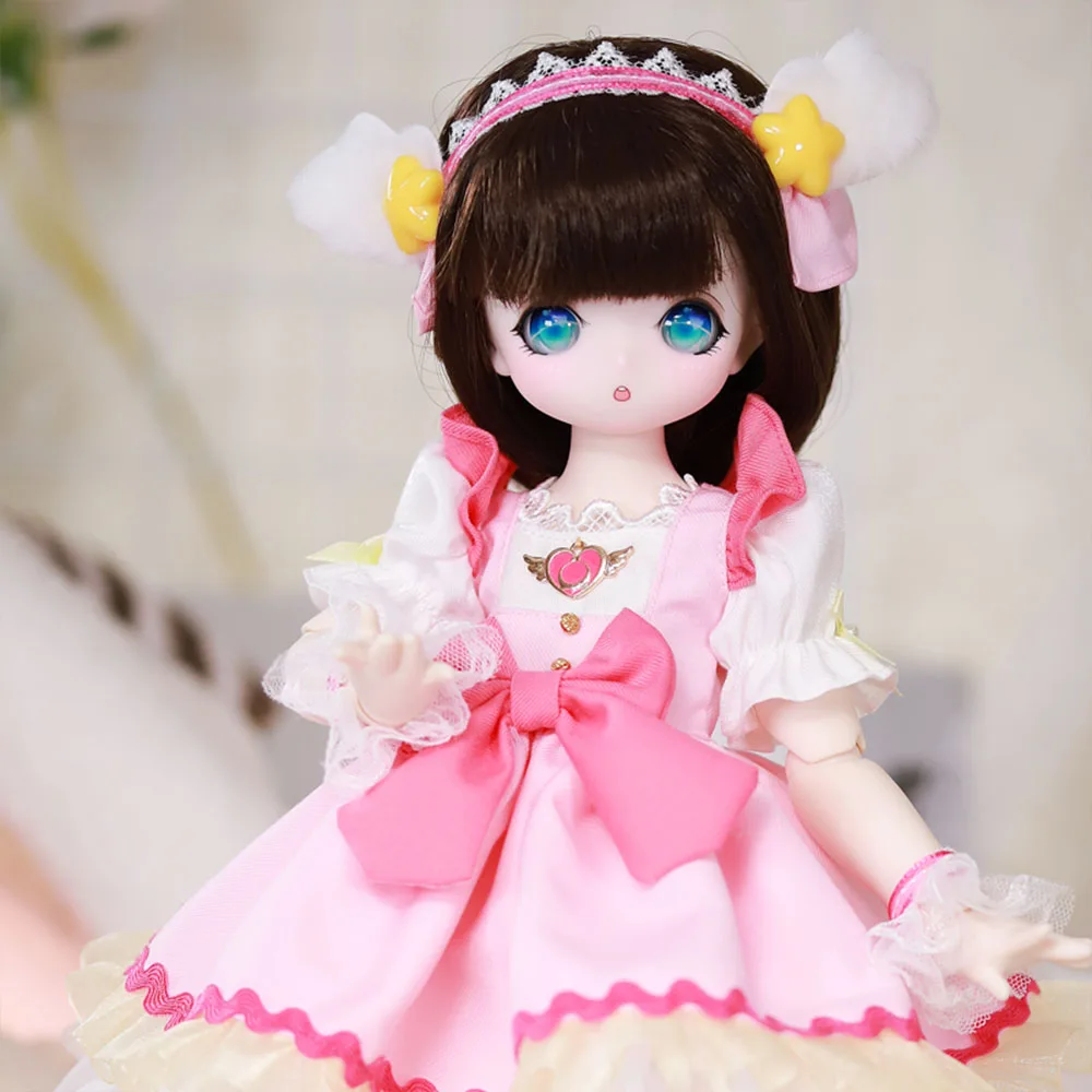 Dream Fairy 1/4 Doll Kawaii 16 Inch Ball Jointed Doll Full Set Student Uniform BJD MSD DIY Toy Gift for Girls 5
