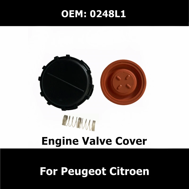 0248L1 Nuova Guarnizione Coperchio Bilanciere 0248.L1 Per Peugeot 206 307 308 407 Citroen 1.6 Hdi Berlingo C2 C3 C4 C5 Xsara Coperchio Valvola Motore