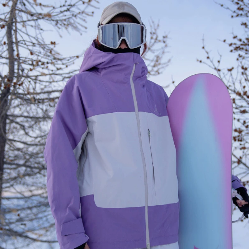 Winter New Sports Jackets for Men Woman Cotton Tops Suit Snowfield Outdoor Waterproof Warm Snow Clothes Speciality Ski Coat