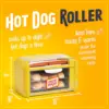 Oscar Mayer Extra Large Countertop 8 Hot Dog Roller and Bun Toaster Oven - Stainless Steel Rollers and Non-stick Warmi 2