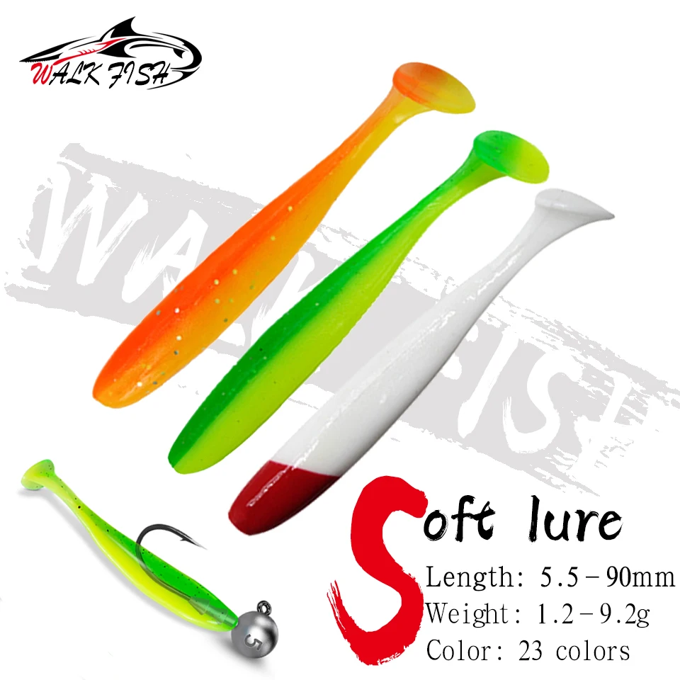 Walk Fish Fishing Lures 55mm 63mm 70mm 90mm 120mm Wobblers Carp Fishing