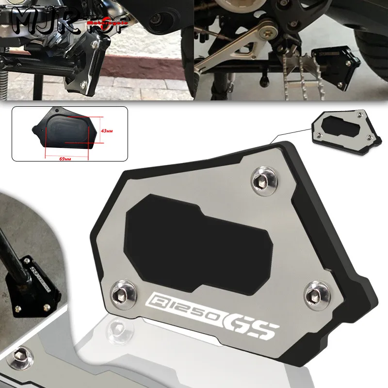 

For BMW R1250GS HP ADV 2018-2023 R1200GS LC ADV 2014-2023 Motorcycle Foot Side Stand Kickstand Extension Pad Support Plate R1250