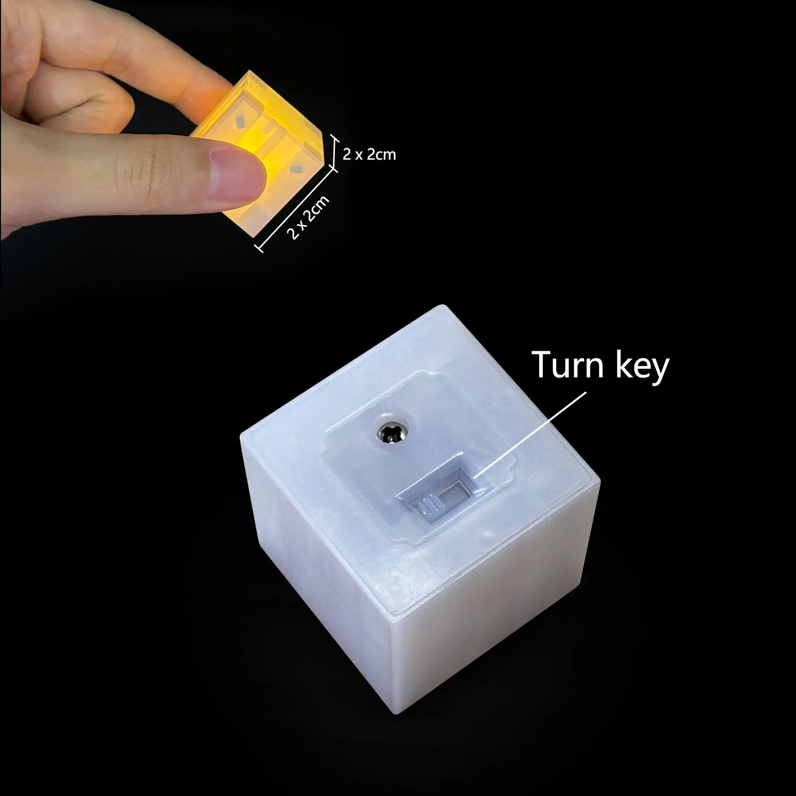 27pcs 다채로운 자기 빛나는 빌딩 블록 야간 조명, DIY 쌓을 수있는 LED 컬러 조명, 소년과 소녀를위한 창조적 인 선물