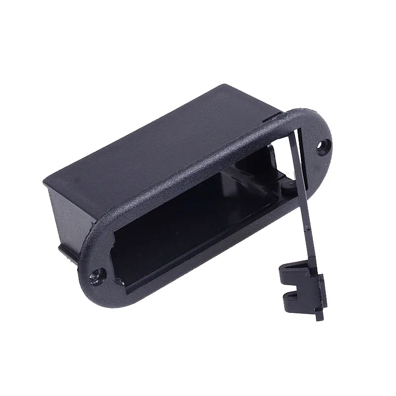 10Pcs 9V Battery Box 81.5MM*29.5MM Case for Active Guitar and Bass Pickup Platic Black Color