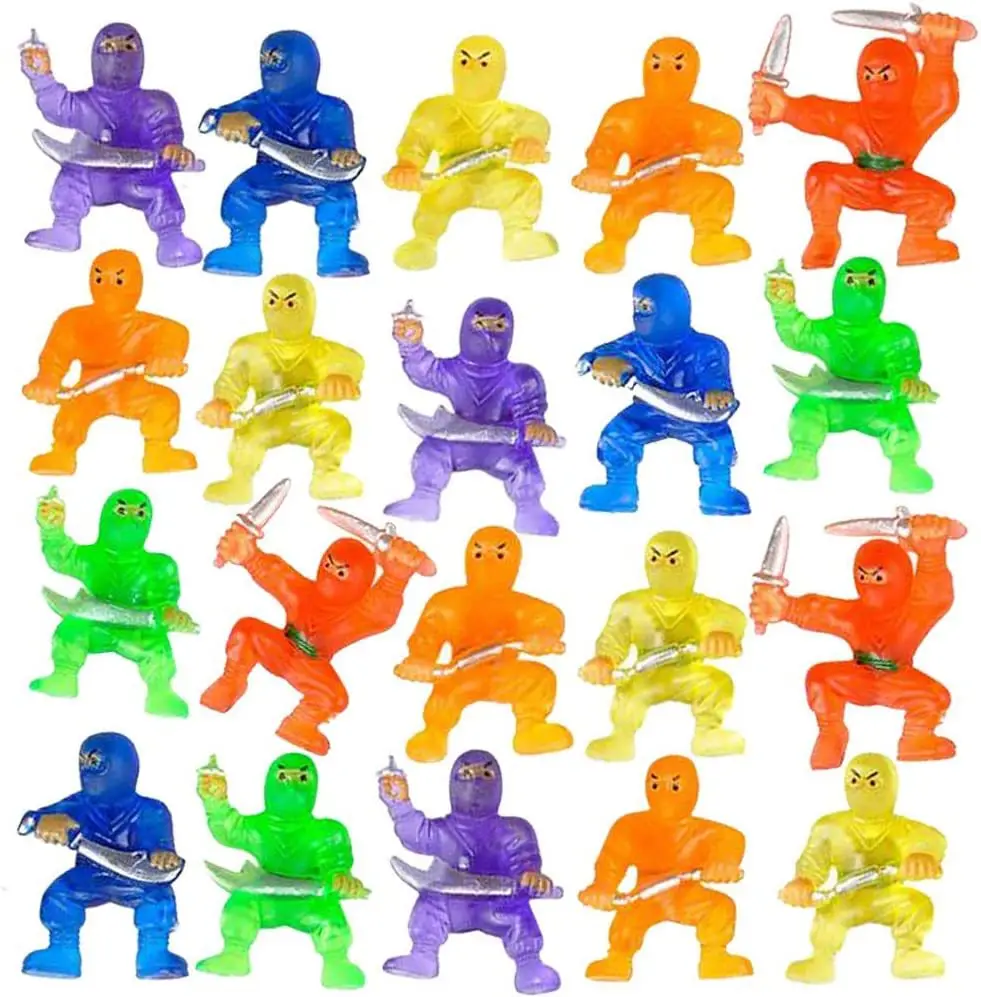 Mini Ninja Action Modell Kinder Spaß Spielzeug Cartoon Anime Action Puppe ein kleines Spielzeug, das mit verdrehten Eiern Jungen Geschenk geladen werden kann – Detail 1