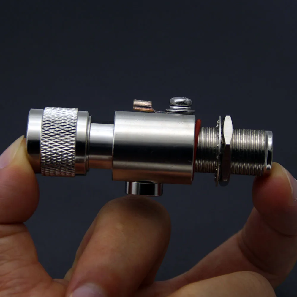 Feeder Lightning N Type Lightning Arrester Antenna or Weak Base Station Arrester Male To Female Connector
