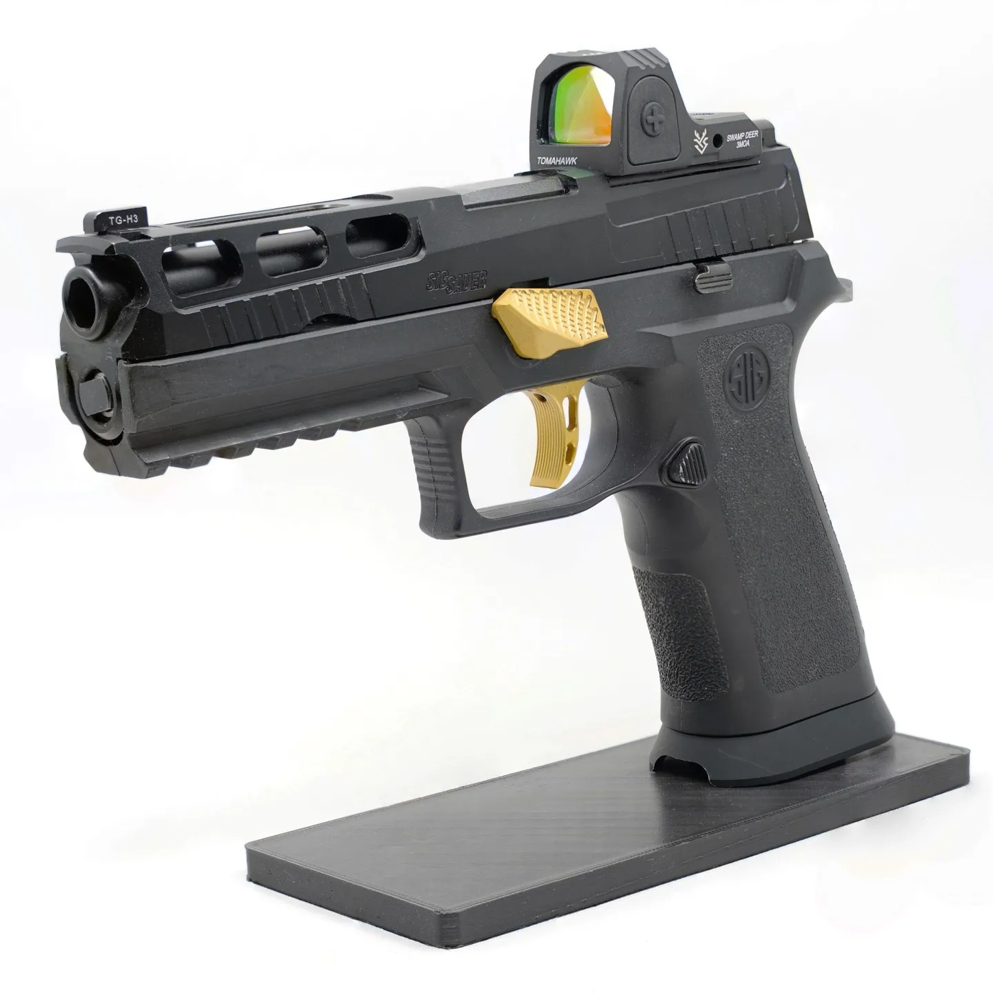 SWAMP DEER Sentry Red Dot Sight Gun RMR HRS Glock Reflex Sight, lupa 1X, accesorios para Airsoft