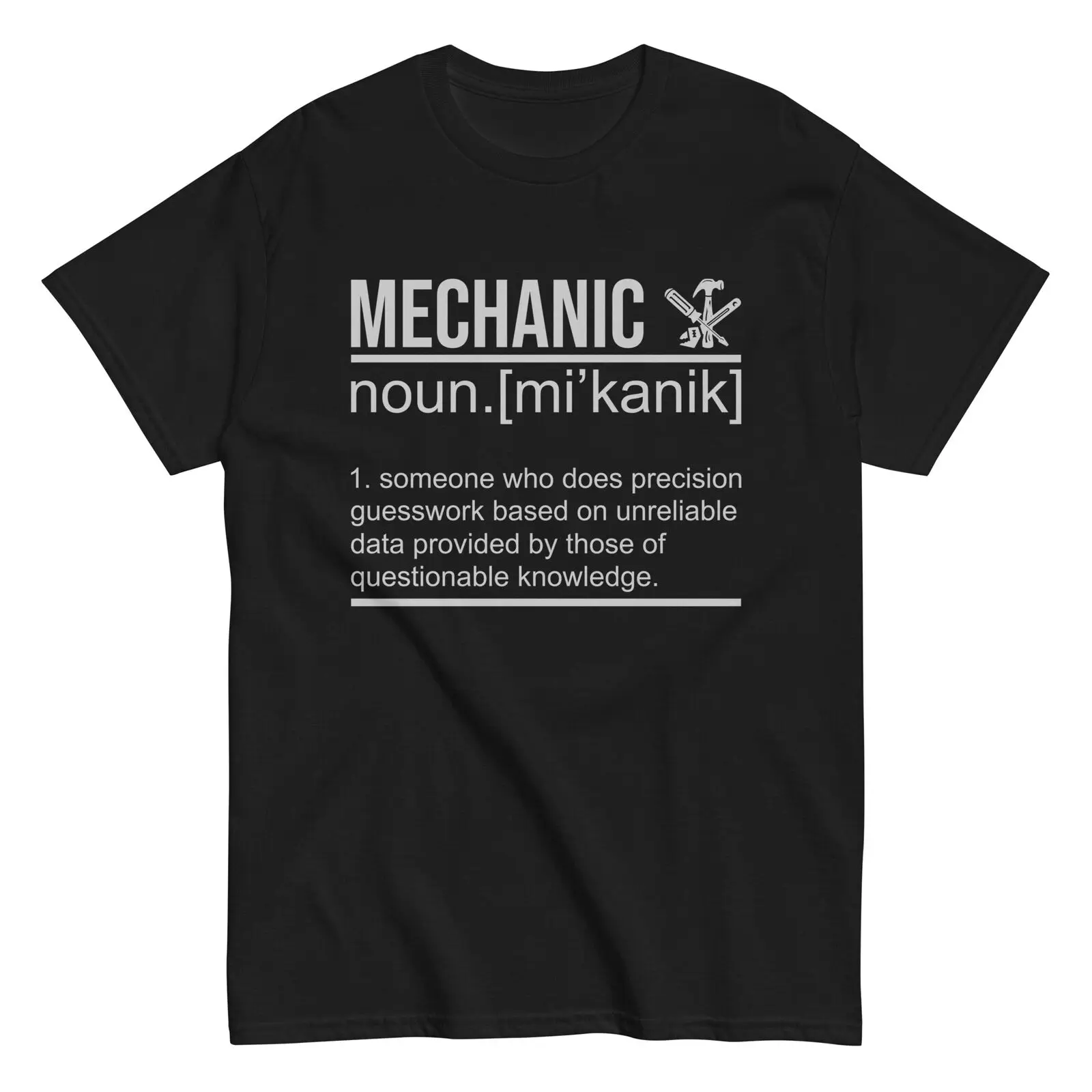 

Забавная Мужская хлопковая футболка механика разрешения, смешная Мужская футболка с юмором для механика автомобиля