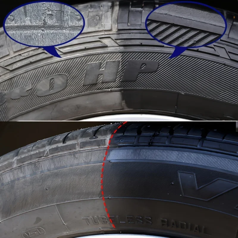 شمع تلميع إطارات أسود احترافي