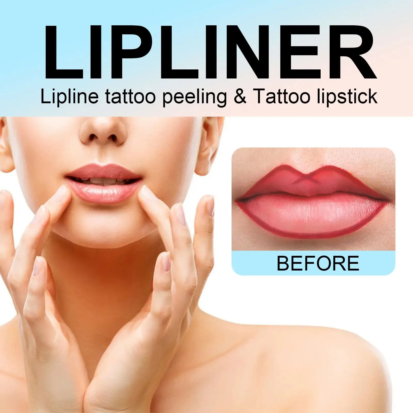 Peel Off Lip Liner Waterproof Long Lasting Plump Lip Stick Matte Nourish Non Stick Moisturizing Lip Gloss Makeup Lip Line Pencil 5