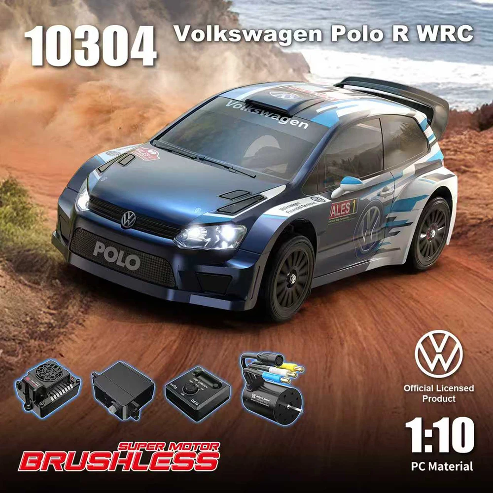 MJX Hyper GO 10304 Polo R WRC 2015 Brushless RTR 1/10 RC Electric