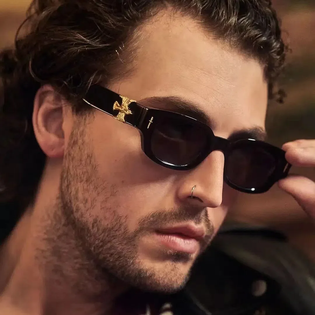 Luxury Brand Designer Vintage Square Sunglasses Women For