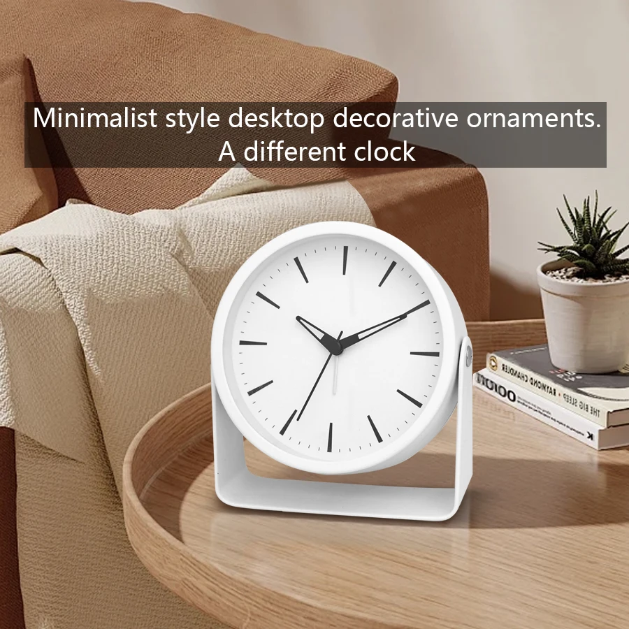 Réveil à quartz, Réveil Matin, Petite Réveil Silencieux sans Tic-Tac, petit Horloge Avec Veilleuse et Snooze - Vert - Maison