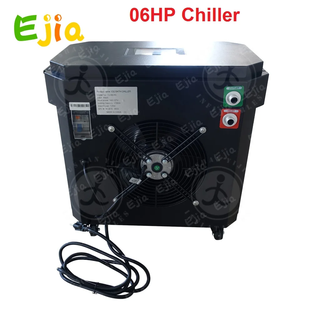 

Прямая поставка, оборудование для ледяной ванны 06Hp, охладитель с холодным погружением, озоновый цикл, охладитель с фильтром для восстановления спорта