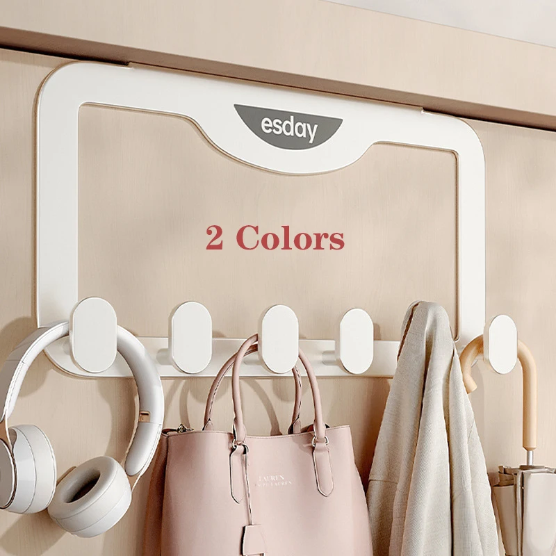 Bathroom Accessories Door Hook Home Organizer Rack Clothes Coat Hat Towel Hanger Storage