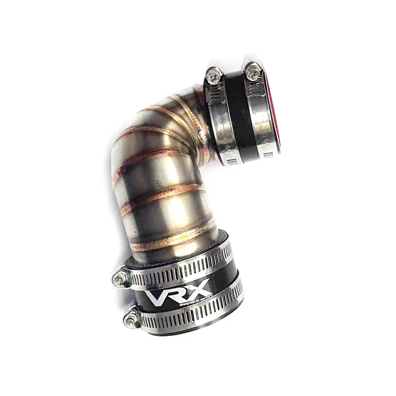 Exhaust Pipe Stainless Steel Link Tube GTS 200 250 300 Motorcycle Accessories For VESPA GTS200 GTS250 GTS300 GTV 300 2006 -