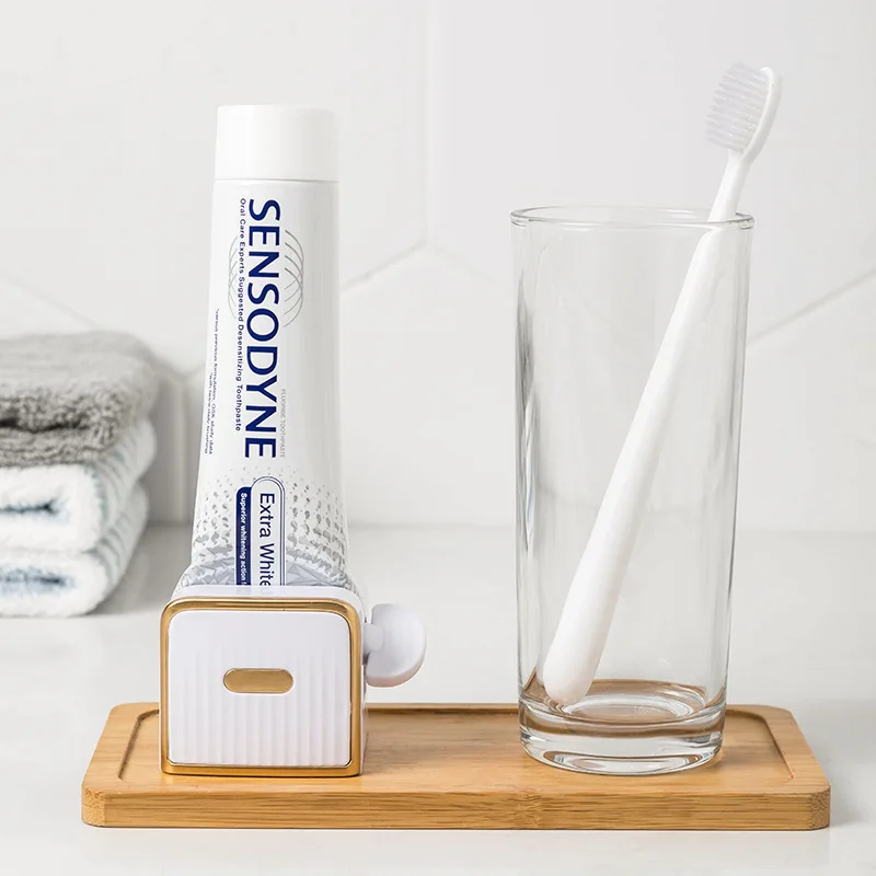 

X-House Multifunctional Facial Cleanser Squeezer Clips Manual Lazy Tube Toothpaste Squeezer Press Bathroom Accessories
