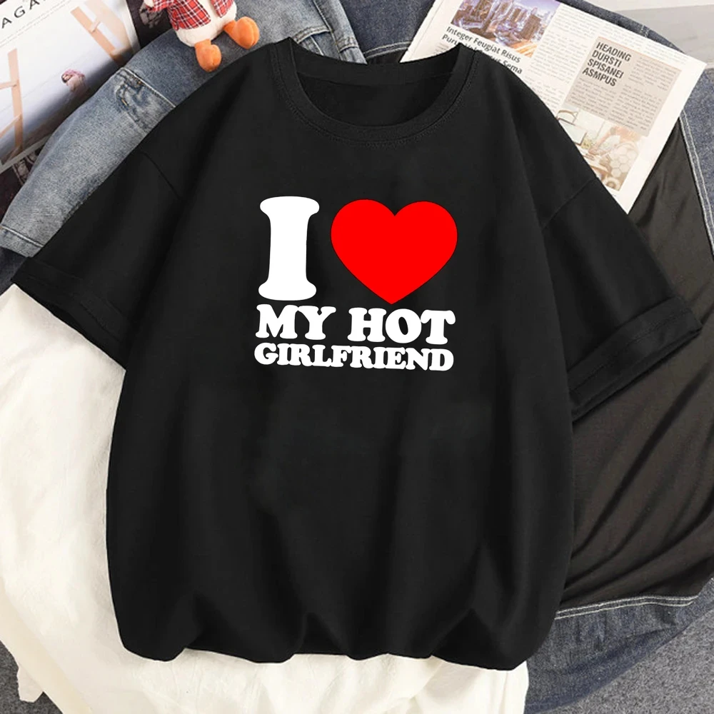 

Женская футболка i Love My Girlfriend, женская футболка с рисунком манги, японская забавная одежда 50116