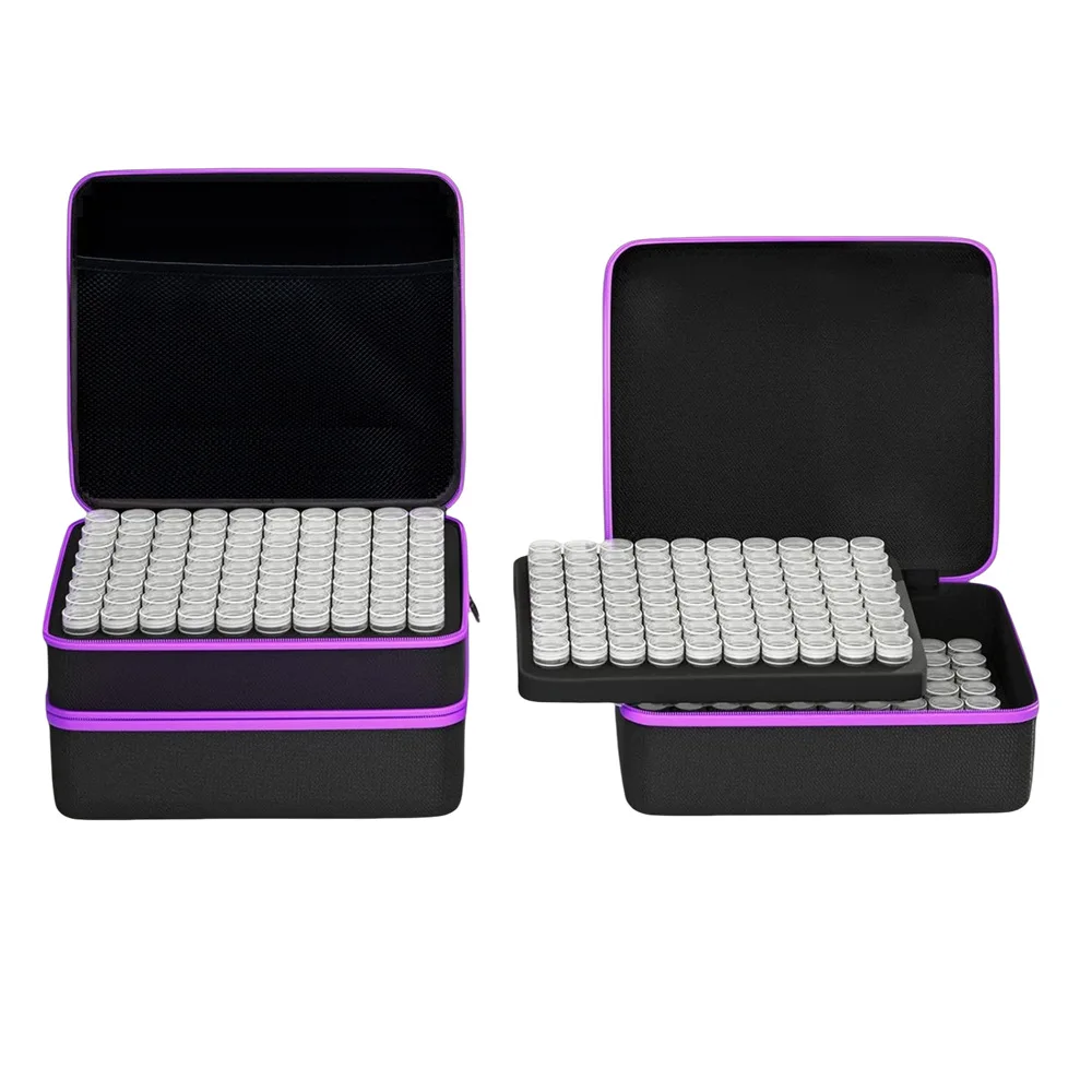 Diamond Painting Storage Box 240 Slot Diamond Painting Storage Box Diamond Painting Accessory Tool Set 3 Tier Universal Art Storage Container