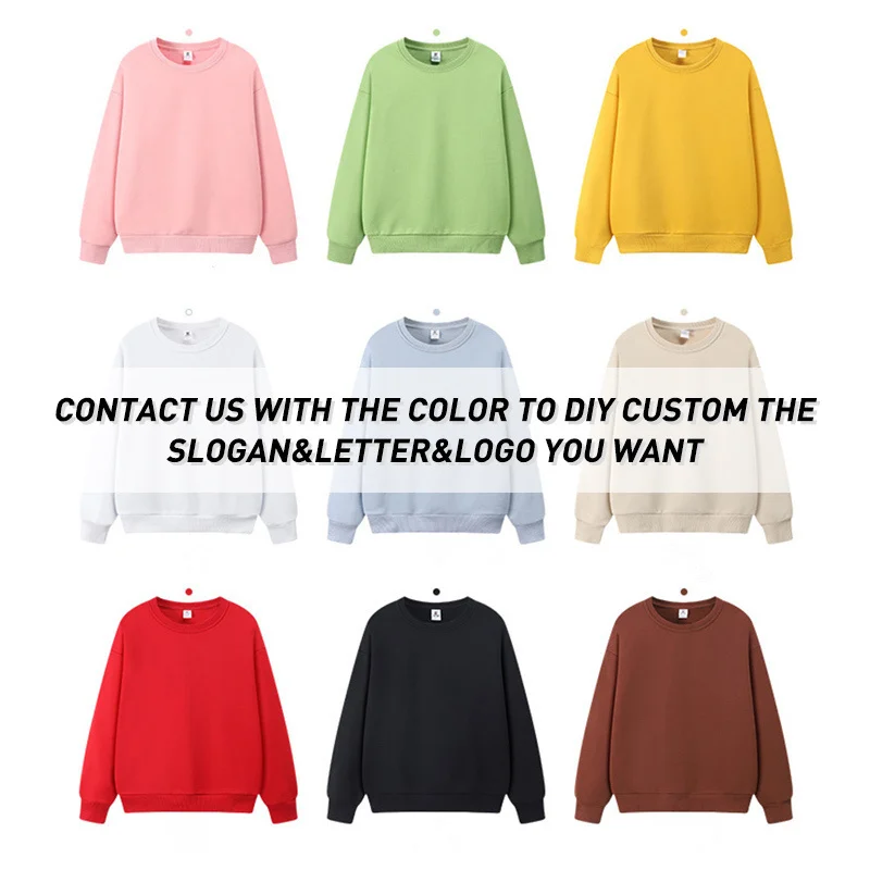 DIY Letter Print Sweatshirt Women Customized Slogan Sweatshirts Jumpers Casual Loose Female Pullovers Top Women's Sweatshirt black sweatshirt Hoodies & Sweatshirts