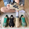 Luxury Platform Shoes New Leisure Anti-slip Green Running Fashion Designer Shoes Sports Leather Womens Sneakers  Fashion Shoes 1